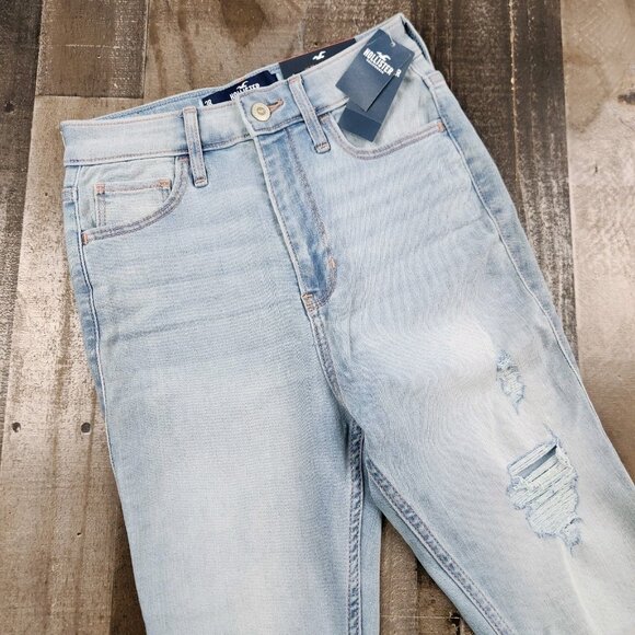 Hollister Ultra High Rise Super Skinny Jeans Womens size 3R 26x29 Denim Pants - Picture 1 of 10